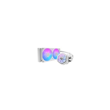 Cooler Master vodní chladič MasterLiquid Atmos II VRM 240, 2x120mm, LGA1851, AM5, bílá