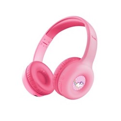 TRUST bezdrátová sluchátka Nouna, Bluetooth, Růžová