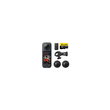 Insta360 X5 motocyklový balíček - akční kamera X5 + příslušenství na motorku