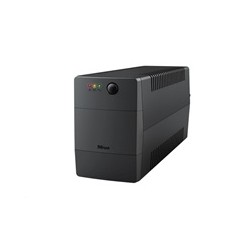 TRUST UPS Paxxon 800VA UPS with 2 standard wall power outlets
