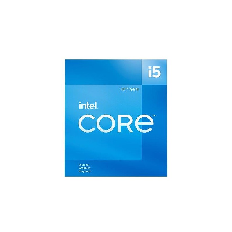 CPU INTEL Core i5-12400F, 2,50 GHz, 18MB L3 LGA1700, TRAY (bez chladiče, bez VGA)
