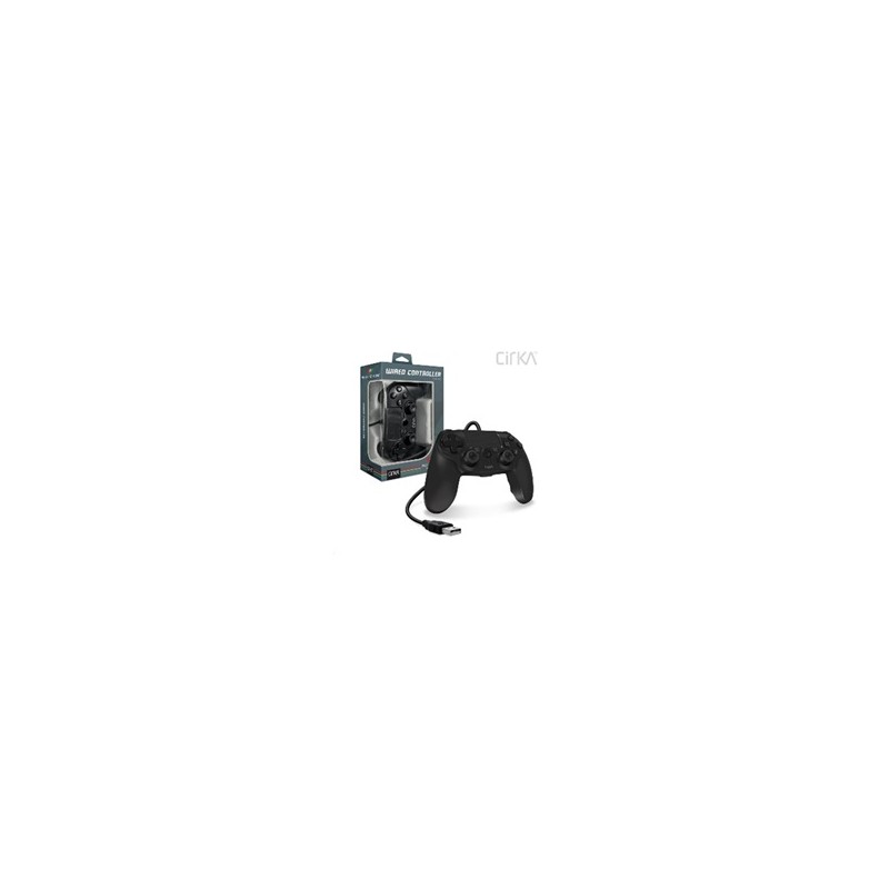 Cirka NuForce Wired Game Controller for PS4/PC/Mac (Black)