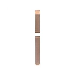 Garett univerzální řemínek 20 mm, zlatorůžový kovový, typ Mesh