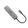 Acer 5IN1 Type- C dongle,HDMI,USB3.0,USB-C,100W PD,Dark Silver