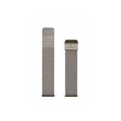 Garett univerzální řemínek 18 mm, stříbrný kovový, typ Mesh