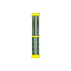 Garett Kids univerzální řemínek 20 mm, zelený reflexní