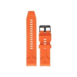 Garett univerzální řemínek 22 mm, oranžový silikonový