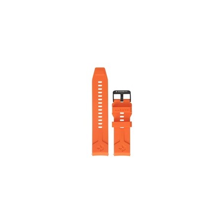 Garett univerzální řemínek 22 mm, oranžový silikonový