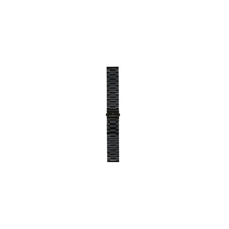 Garett univerzální řemínek 22 mm, černý kovový, typ Solid