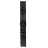 Garett univerzální řemínek 22 mm, černý kovový, typ Solid