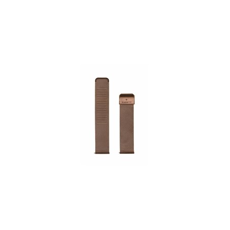 Garett univerzální řemínek 22 mm, zlatý kovový, typ Mesh