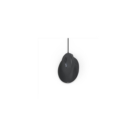 Hama vertikální ergonomická kabelová myš ECM-500L, pro leváky, černá