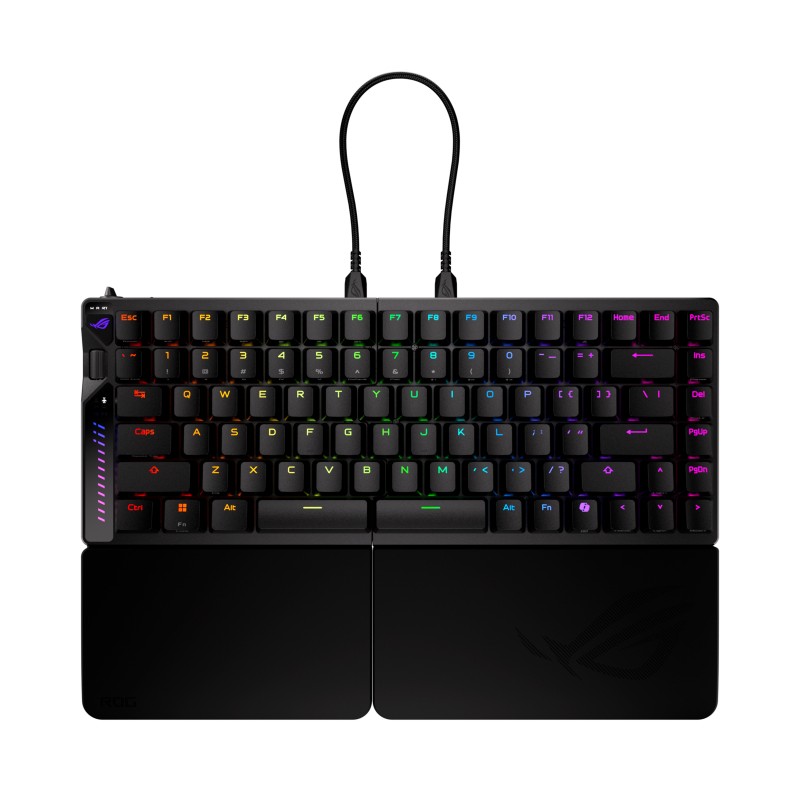 ASUS Klávesnice ROG Falcata, Mechanická, Bezdrátová, ARGB, černá