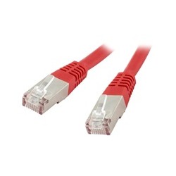 XtendLan patch kabel Cat6, FTP - 0,25m, červený (prodej po 10 ks)