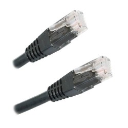 XtendLan patch kabel Cat6, UTP - 2m, černý