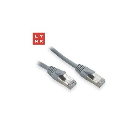 LYNX FTP patch kabel Cat5e PVC, CCA, 5m, šedý