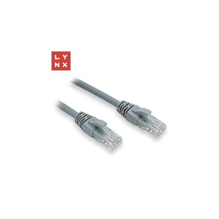 LYNX UTP patch kabel Cat6, PVC, 10m, šedý