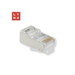 LYNX konektor STP Cat5e, 30µ, 100ks