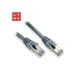 LYNX FTP patch kabel Cat6, PVC, 3m, šedý
