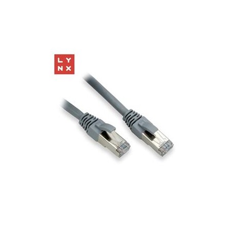 LYNX FTP patch kabel Cat6, PVC, 3m, šedý