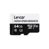 Lexar microSDXC High-Endurance UHS-I/U3/10 R100/W35 (V30) 64GB