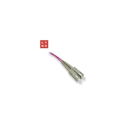 LYNX duplexní patch kabel MM, OM4, SC/SC, 50/125µm, 10m