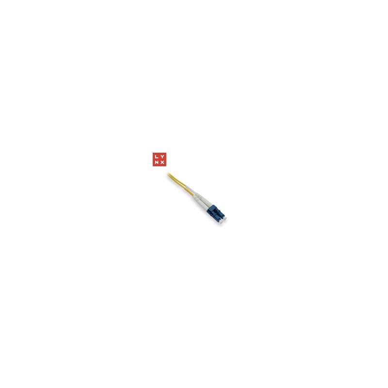 LYNX duplexní patch kabel SM, OS2, LC/LC, 9/125µm, 0,5m