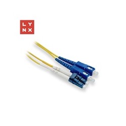 LYNX duplexní patch kabel SM, OS2, LC/SC, 9/125µm, 10m