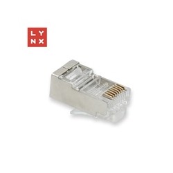 LYNX konektor STP Cat6a, 50µ, 100ks