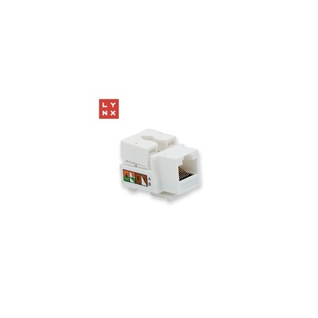 LYNX keystone UTP Cat5e, 90 stp., bílý