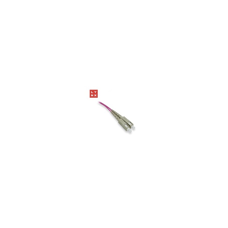 LYNX duplexní patch kabel MM, OM4, SC/SC, 50/125µm, 2m