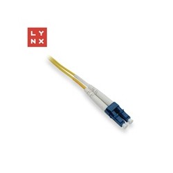 LYNX duplexní patch kabel SM, OS2, LC/LC, 9/125µm, 10m