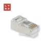 LYNX konektor STP Cat6, 50µ, 100ks