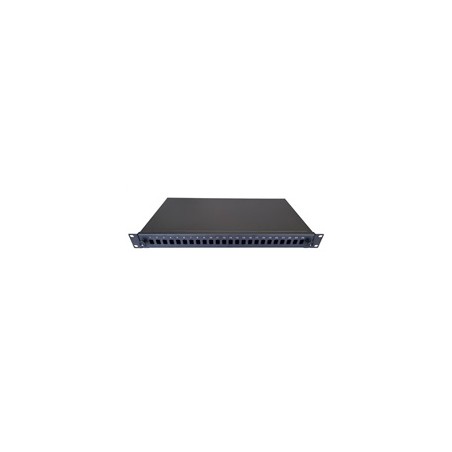 Optická vana výsuvná 1U, 24x SC simplex (24x LC duplex, 24x E2000) s kazetou OPTRONIC pro 24 svárů