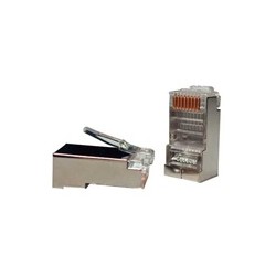 Konektor STP RJ45 (8p8c), Cat5E, 50µm, licna(lanko) - 100 ks