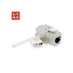 LYNX keystone STP Cat5e, samozařezávací, stříbrný