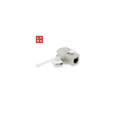 LYNX keystone STP Cat5e, samozařezávací, stříbrný