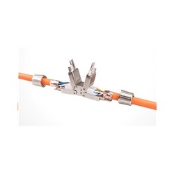 Spojovací box LEXI-Net STP Cat6A samozářezový