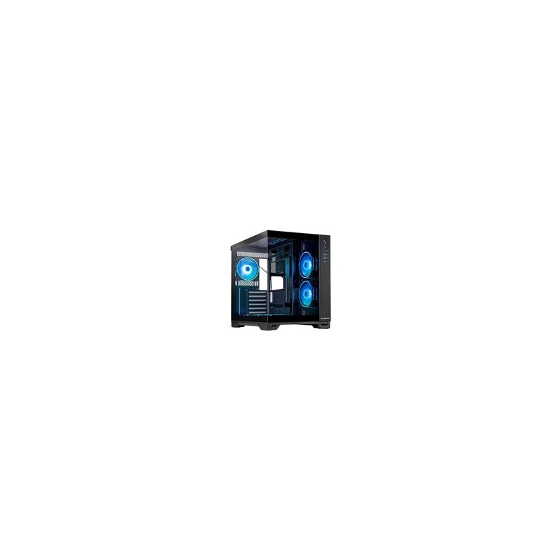 CHIEFTEC skříň VISIO, ATX, 1x USB-C 3.2, 2x USB 3.0, 6x 120mm ARGB Fan, černá