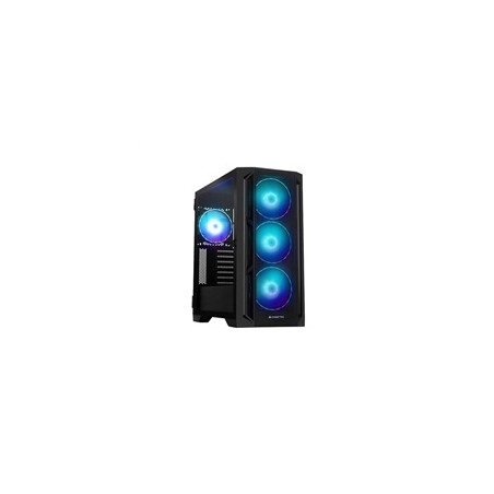 CHIEFTEC skříň APEX LUMO, E-ATX, 1x USB-C 3.2, 2x USB 3.0, 4x 140mm ARGB Fan, ARGB Hub, černá