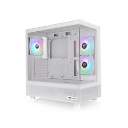 THERMALTAKE Case View 270 Plus TG ARGB, ATX, Průhledná bočnice, 3x 120mm ARGB Fan, bílá