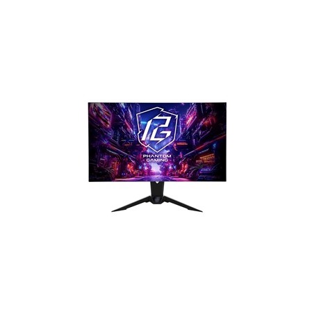 ASROCK LCD - 32" Gaming monitor PGO32UFS, OLED, 3840 x 2160 UHD, 240Hz, 1.5M:1, 275cd/m2, 0.03ms, 2xHDMI, 2xDP