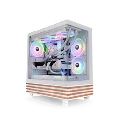 THERMALTAKE Case View 270 Plus WS ARGB, Průhledná bočnice, bílá