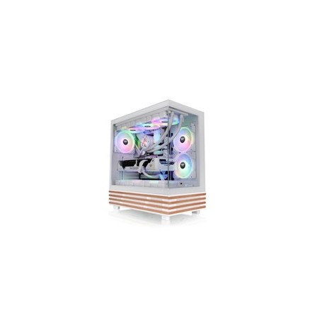 THERMALTAKE Case View 270 Plus WS ARGB, Průhledná bočnice, bílá