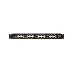 Aktivní/pasivní POE injektor - 16x 1Gb/s, stíněný panel, 802.3af/at