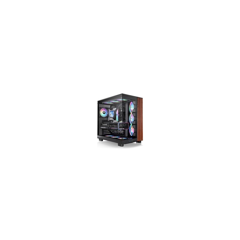 THERMALTAKE Case View 380 XL WS ARGB, Průhledná bočnice, černá
