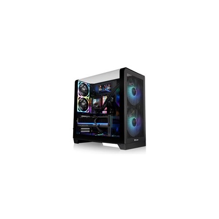 THERMALTAKE Case View 390 Air, ATX, Průhledná bočnice, 2x 120mm Fan, černá