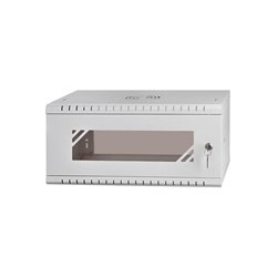 LEXI-Net 19" nástěnný rozvaděč Basic 4U 520x450 - rozložený