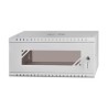 LEXI-Net 19" nástěnný rozvaděč Basic 4U 520x450 - rozložený