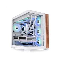 THERMALTAKE Case View 380 WS ARGB, Průhledná bočnice, bílá